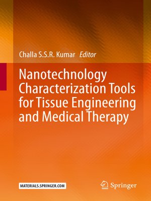 cover image of Nanotechnology Characterization Tools for Tissue Engineering and Medical Therapy